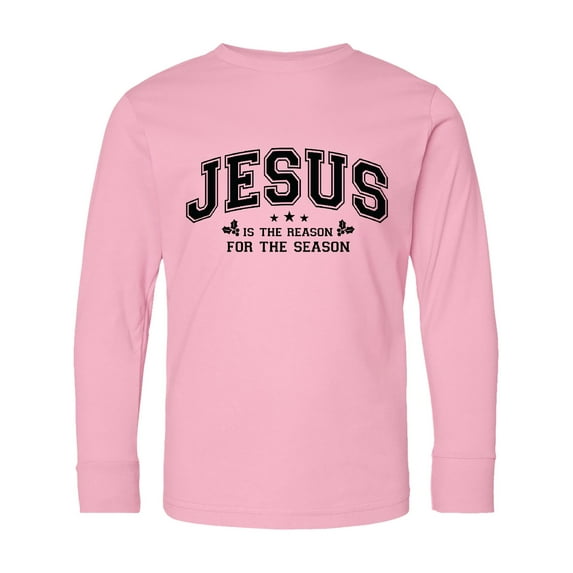 Inktastic Jesus is the Reason for the Season Long Sleeve Youth T-Shirt