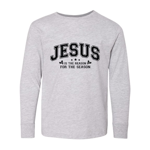 Inktastic Jesus is the Reason for the Season Long Sleeve Youth T-Shirt