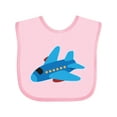 thumbnail image 1 of Inktastic Jet Airplane Childs Plane Boys or Girls Baby Bib, 1 of 4