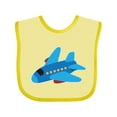 thumbnail image 1 of Inktastic Jet Airplane Childs Plane Boys or Girls Baby Bib, 1 of 4