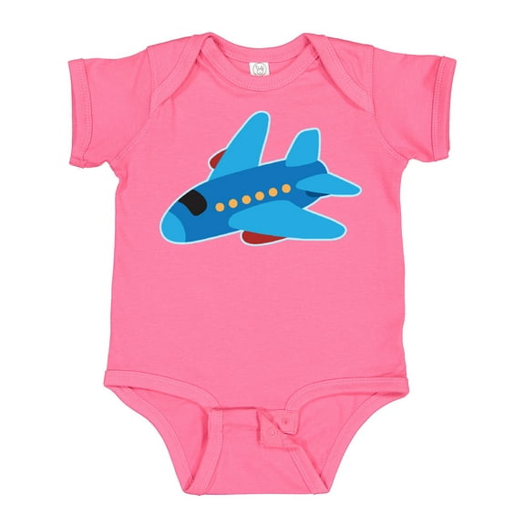 Inktastic Jet Airplane Childs Plane Boys or Girls Baby Bodysuit