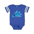thumbnail image 1 of Inktastic Jet Airplane Childs Plane Boys or Girls Baby Bodysuit, 1 of 5