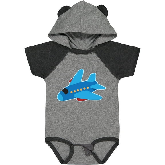 Inktastic Jet Airplane Childs Plane Boys or Girls Baby Bodysuit