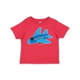 thumbnail image 1 of Inktastic Jet Airplane Childs Plane Boys or Girls Toddler T-Shirt, 1 of 5