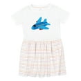 thumbnail image 1 of Inktastic Jet Airplane Childs Plane Girls Toddler Dress, 1 of 5