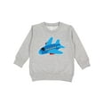 thumbnail image 1 of Inktastic Jet Airplane Childs Plane Toddler Sweatshirt, 1 of 4