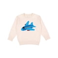 thumbnail image 1 of Inktastic Jet Airplane Childs Plane Toddler Sweatshirt, 1 of 4