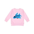 thumbnail image 1 of Inktastic Jet Airplane Childs Plane Toddler Sweatshirt, 1 of 4