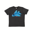 thumbnail image 1 of Inktastic Jet Airplane Childs Plane Youth T-Shirt, 1 of 5