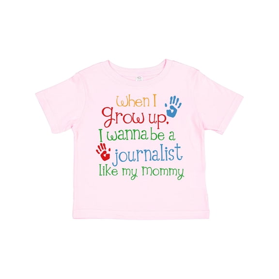 Inktastic Journalist Like Mommy Boys or Girls Toddler T-Shirt