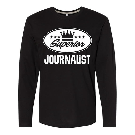 Inktastic Journalist Reporter Gift Long Sleeve T-Shirt