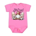 thumbnail image 1 of Inktastic Joy to the World Christmas Gnomes Boys or Girls Baby Bodysuit, 1 of 5