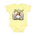 thumbnail image 1 of Inktastic Joy to the World Christmas Gnomes Boys or Girls Baby Bodysuit, 1 of 5