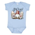 thumbnail image 1 of Inktastic Joy to the World Christmas Gnomes Boys or Girls Baby Bodysuit, 1 of 5