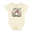 thumbnail image 1 of Inktastic Joy to the World Christmas Gnomes Boys or Girls Baby Bodysuit, 1 of 5
