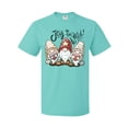 thumbnail image 1 of Inktastic Joy to the World Christmas Gnomes T-Shirt, 1 of 5