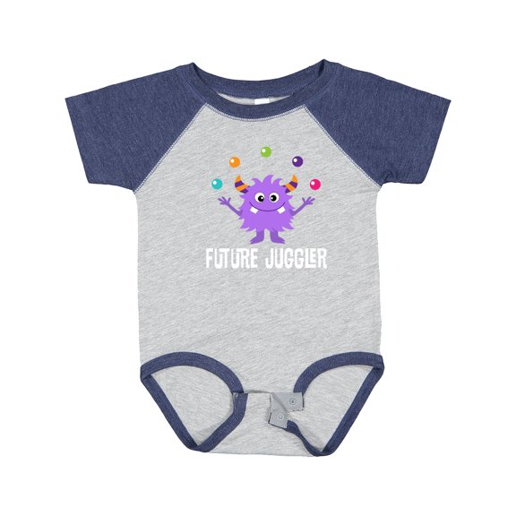 Inktastic Juggling Monster Future Juggler Boys or Girls Baby Bodysuit