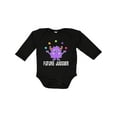 thumbnail image 1 of Inktastic Juggling Monster Future Juggler Boys or Girls Long Sleeve Baby Bodysuit, 1 of 5