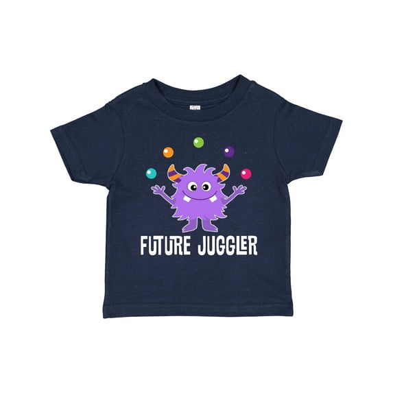 Inktastic Juggling Monster Future Juggler Boys or Girls Toddler T-Shirt