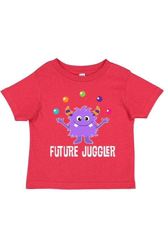 Juggling Monster Future Juggler Boys or Girls Toddler T-Shirt