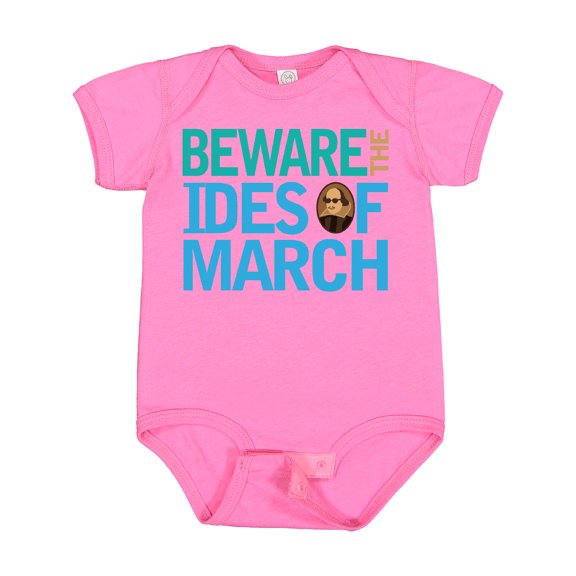 Inktastic Julius Caesar Ides of March Boys or Girls Baby Bodysuit