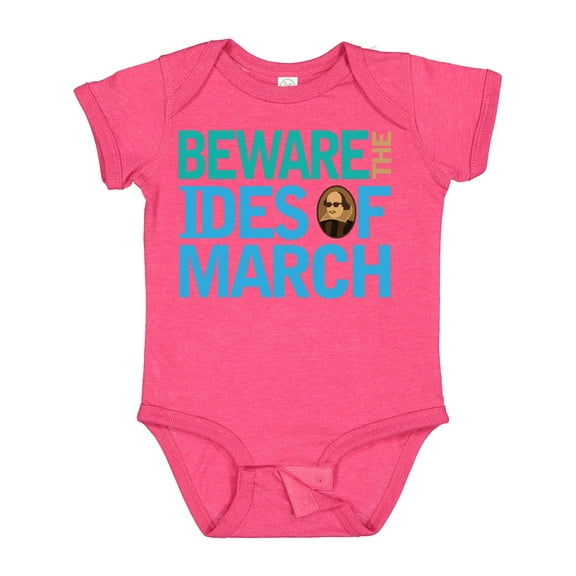 Inktastic Julius Caesar Ides of March Boys or Girls Baby Bodysuit