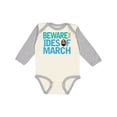 thumbnail image 1 of Inktastic Julius Caesar Ides of March Boys or Girls Long Sleeve Baby Bodysuit, 1 of 5