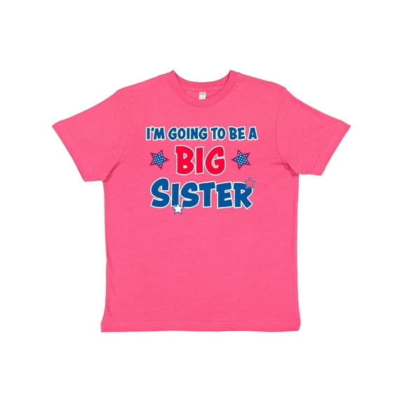 Inktastic July 4th Im Going to Be a Big Sister Youth T-Shirt