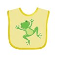 thumbnail image 1 of Inktastic Jumping Frog Boys or Girls Baby Bib, 1 of 4