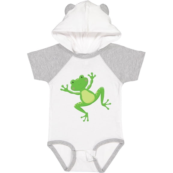 Inktastic Jumping Frog Boys or Girls Baby Bodysuit