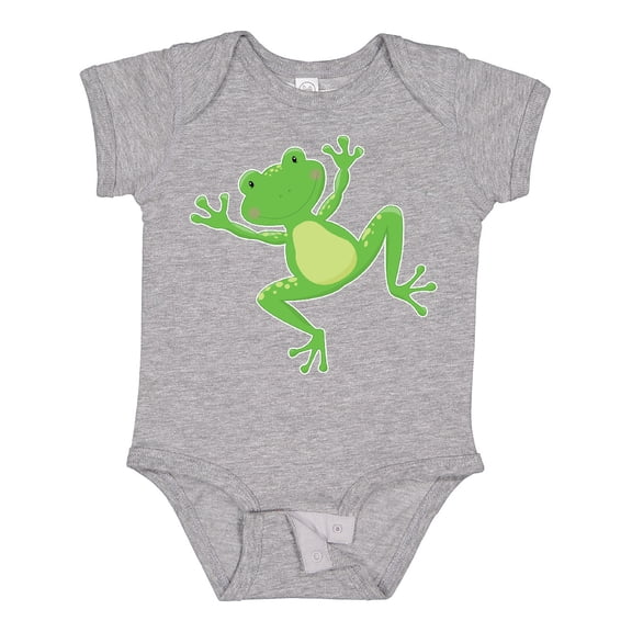Inktastic Jumping Frog Boys or Girls Baby Bodysuit