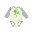 thumbnail image 1 of Inktastic Jumping Frog Boys or Girls Long Sleeve Baby Bodysuit, 1 of 5