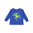 thumbnail image 1 of Inktastic Jumping Frog Boys or Girls Long Sleeve Toddler T-Shirt, 1 of 5