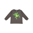 thumbnail image 1 of Inktastic Jumping Frog Boys or Girls Long Sleeve Toddler T-Shirt, 1 of 5