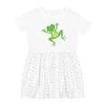 thumbnail image 1 of Inktastic Jumping Frog Girls Toddler Dress, 1 of 5