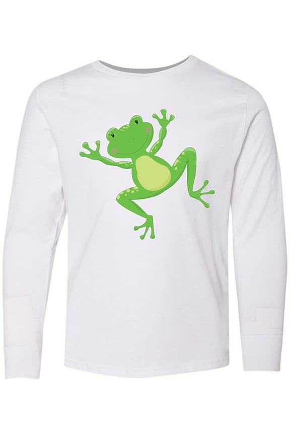 Jumping Frog Long Sleeve Youth T-Shirt