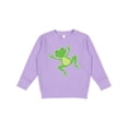 thumbnail image 1 of Inktastic Jumping Frog Toddler Sweatshirt, 1 of 4