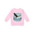 thumbnail image 1 of Inktastic Juneau Alaska Bald Eagle Mountain Landscape Toddler Sweatshirt, 1 of 4