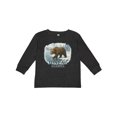 thumbnail image 1 of Inktastic Juneau Alaska Bear Scenic Wilderness Boys or Girls Long Sleeve Toddler T-Shirt, 1 of 5
