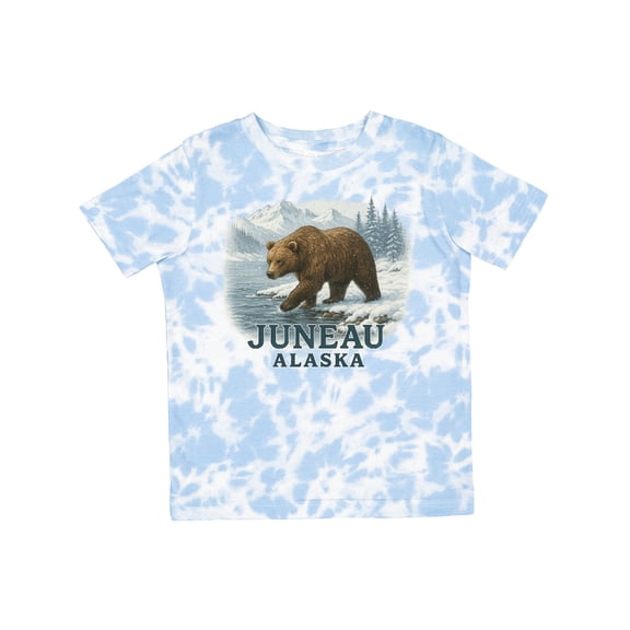 Inktastic Juneau Alaska Bear Scenic Wilderness Boys or Girls Toddler T-Shirt
