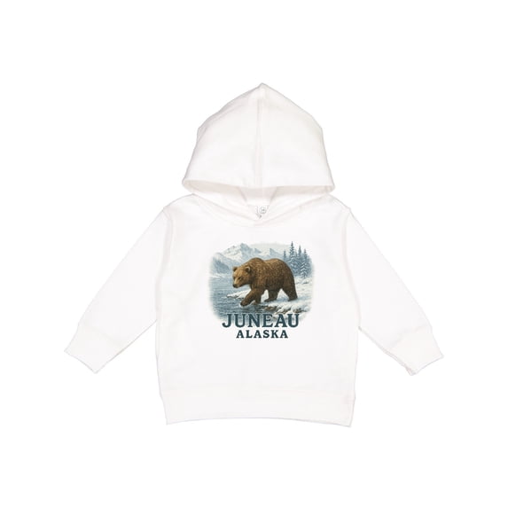 Inktastic Juneau Alaska Bear Scenic Wilderness Toddler Hoodie