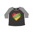 thumbnail image 1 of Inktastic Juneteenth 1865 Heart Women's Plus Size T-Shirt, 1 of 5