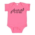 thumbnail image 1 of Inktastic Juneteenth 6-19-1865 Boys or Girls Baby Bodysuit, 1 of 5