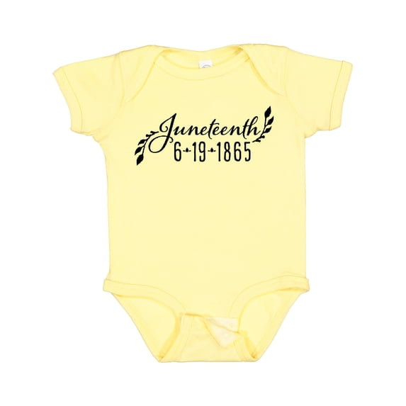Inktastic Juneteenth 6-19-1865 Boys or Girls Baby Bodysuit