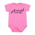 thumbnail image 1 of Inktastic Juneteenth 6-19-1865 Boys or Girls Baby Bodysuit, 1 of 5