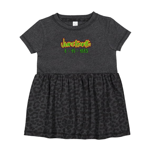 Inktastic Juneteenth 6-19-1865 Girls Baby Dress