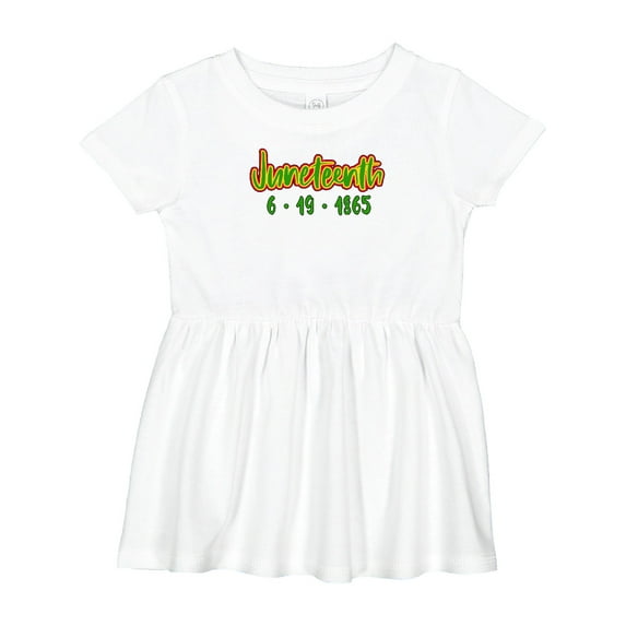 Inktastic Juneteenth 6-19-1865 Girls Baby Dress
