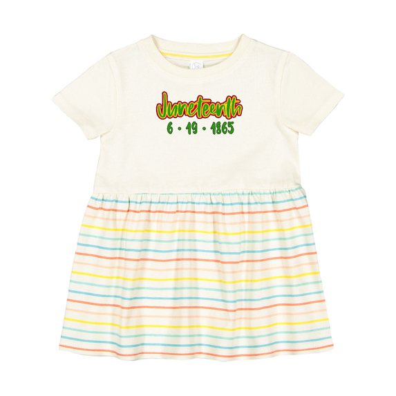 Inktastic Juneteenth 6-19-1865 Girls Baby Dress