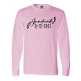 thumbnail image 1 of Inktastic Juneteenth 6-19-1865 Long Sleeve T-Shirt, 1 of 5