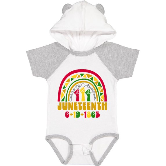 Inktastic Juneteenth 6-19-1865 Rainbow Boys or Girls Baby Bodysuit